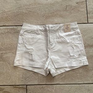 NWT White Denim Shorts